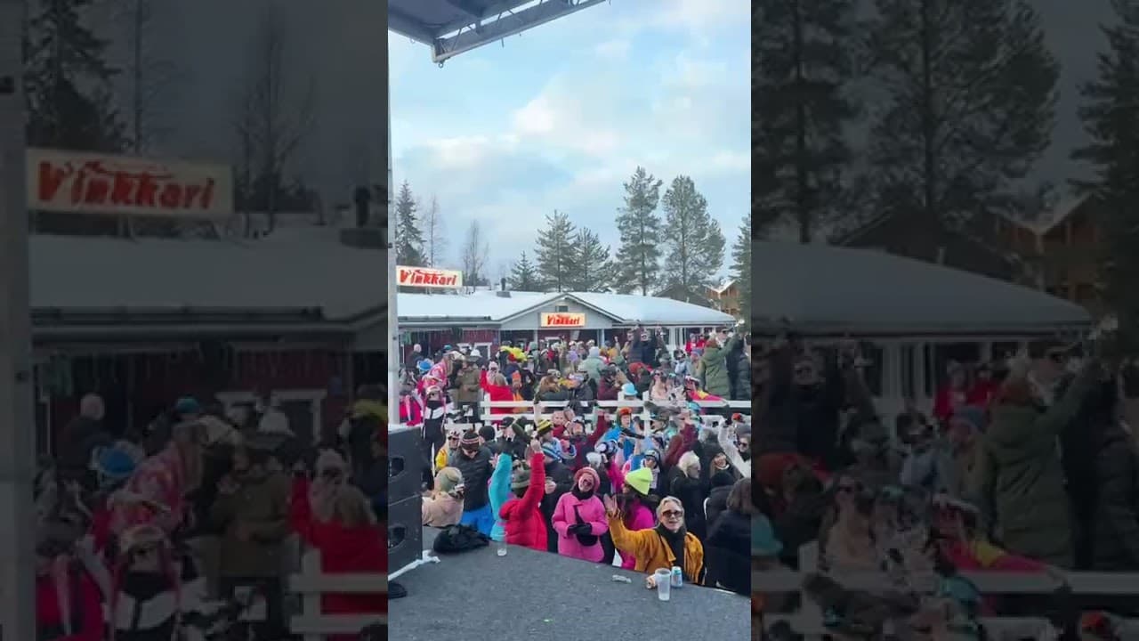 Levi After Ski 2024 — Pike Live #shorts